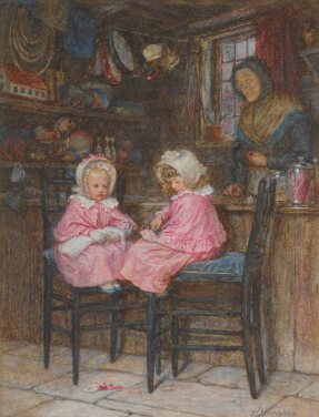 View 1 of Lot 125: The Young Customers