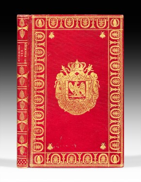 View 1 of Lot 59: Nouvelles recherches... Paris, 1812. Exemplaire de présent aux armes de Napoléon Ier