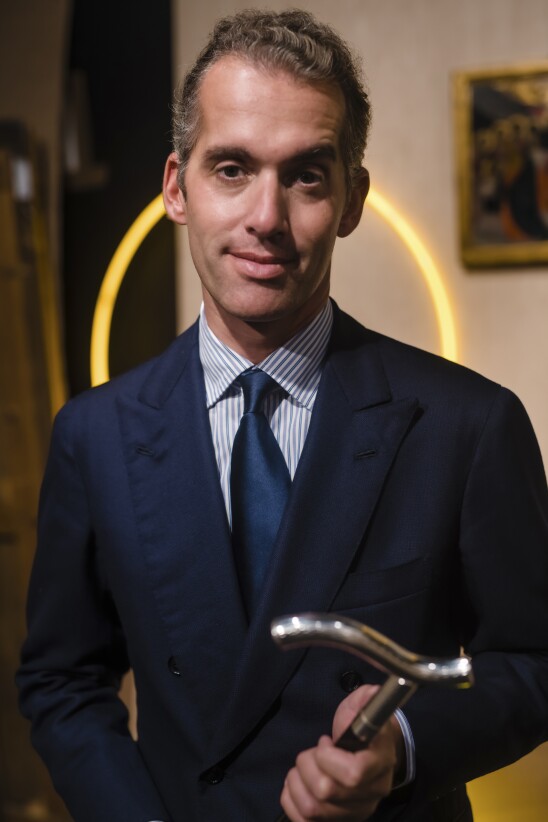 Renowned Art Dealer Fabrizio Moretti and The Strokes' Fab Moretti