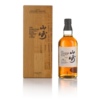 View 1 of Lot 320: The Yamazaki 18 Year Old Mizunara Cask 48.0 abv NV (1 BT 70cl)