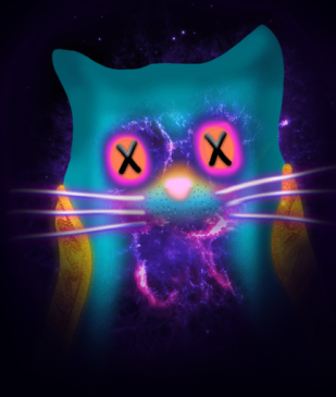 View 2 of Auction: Quantum Cat: Taproot Wizards Golden Cape