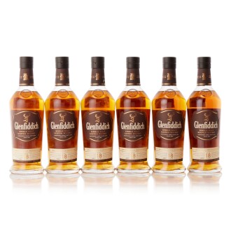 View 1 of Lot 6164: Glenfiddich 18 Year Old Small Batch Reserve 40.0 abv NV (6 BT70)