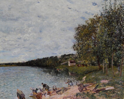 Catalog image of Lavandières près de Champagne