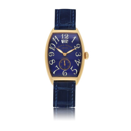 Catalog image of franck muller | ref 2851 s6 limited, a limited edition pink gold tonneau form a…