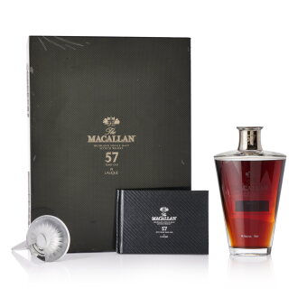 View 1 of Lot 2002: The Macallan 57 Year Old in Lalique, Six Pillars, Third Edition 48.5 abv NV (1 BT75)