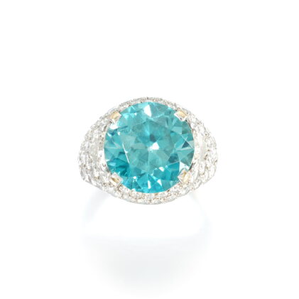 Catalog image of Zircon and diamond ring, 1960s
