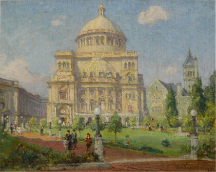 Catalog image of colin campbell cooper | a spring day, boston