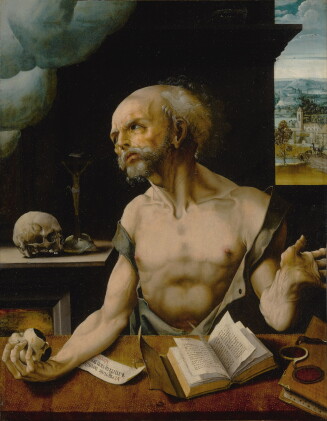 Catalog image of St. Jerome in his study
