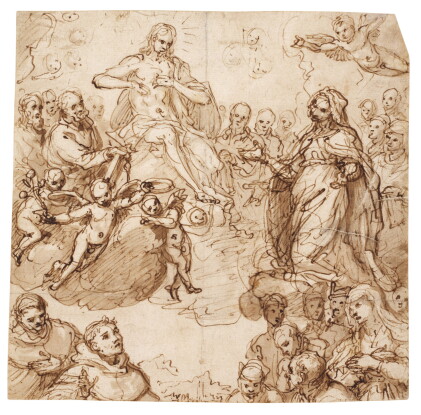 Catalog image of Christ and The Virgin Mary Interceding for Humanity