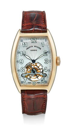 Catalog image of franck muller | imperial tourbillon, reference 5850 t, a yellow gold tourbillon…