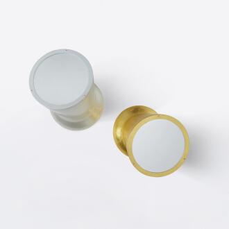 View 1 of Lot 137: Pair of "Tulip" Mirrors