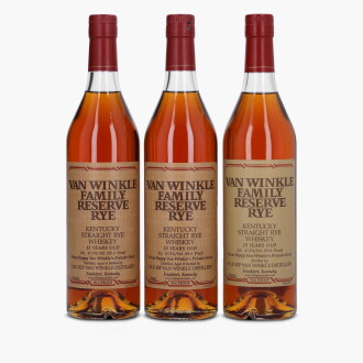 View 1 of Lot 2152: Van Winkle 13 Year Old Family Reserve Rye 95.6 Proof NV (3 Bottles 75cl)