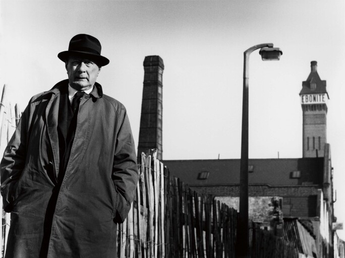 L. S. Lowry, 1964 (b/w photo)