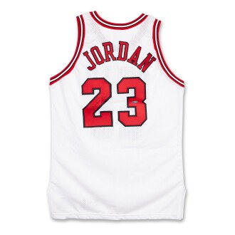 View 1 of Lot 73: Michael Jordan Chicago Bulls Signed Jersey