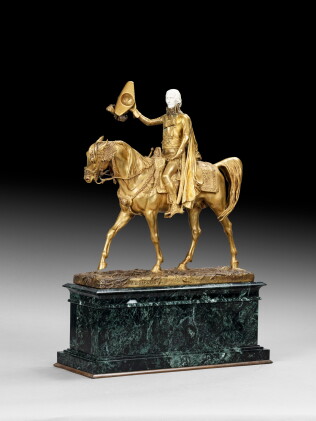 Catalog image of circa 1897, bonaparte entering cairo