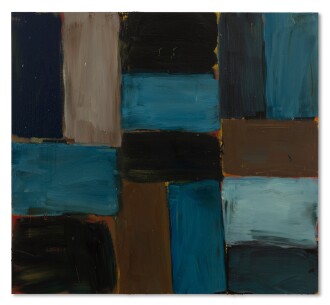 View 1 of Lot 20: Tappan Deep Brown Blue