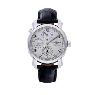 View 1 of Lot 149: Reference 42005 Malte Regulateur, A white gold automatic dual time wristwatch with date and regulator dial, Circa 2005