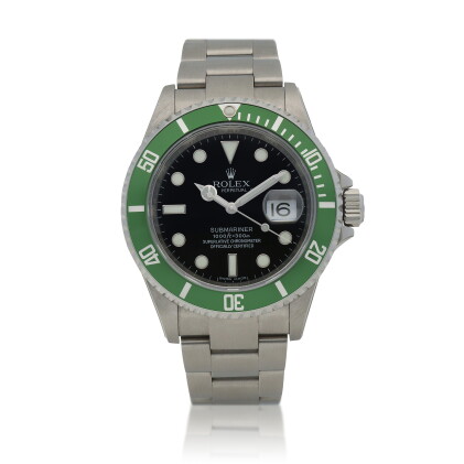 Catalog image of Submariner, Ref. 16610LV Stainless steel wristwatch with date and bracelet Circa 2009