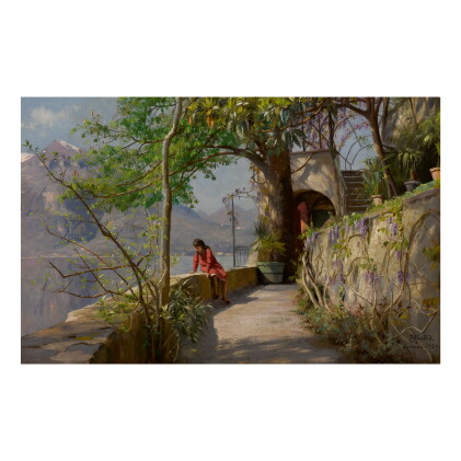 Catalog image of peder mønsted | summer in varenna, italy