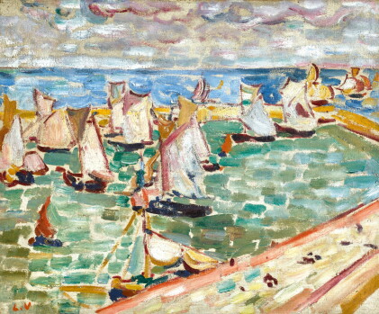 Catalog image of voiliers au port, port en bessin