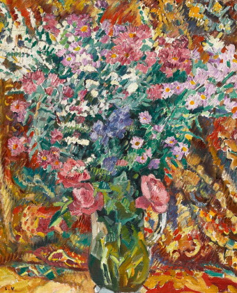 Catalog image of louis valtat | roses et fleurs des champs