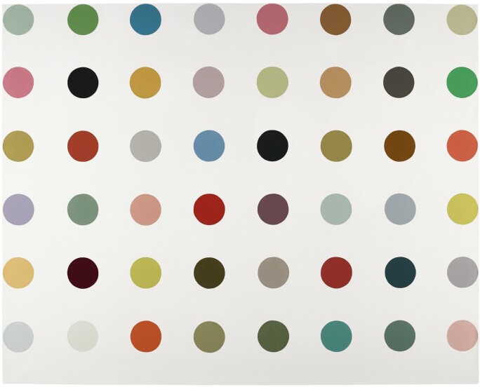 Works by Damien Hirst 