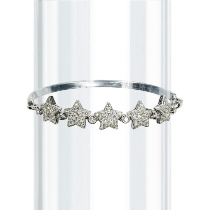 Catalog image of diamond bracelet, 'stelline', michele della valle