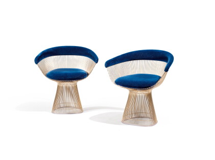 Catalog image of Pair of armchairs, designed in 1966