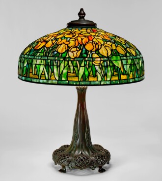 View 1 of Lot 339: "Tulip" Table Lamp