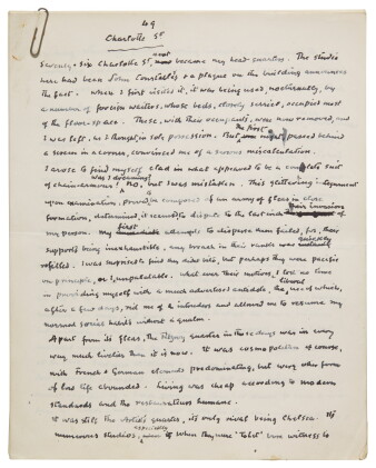 Catalog image of john, manuscript autobiography and related papers, 1950s