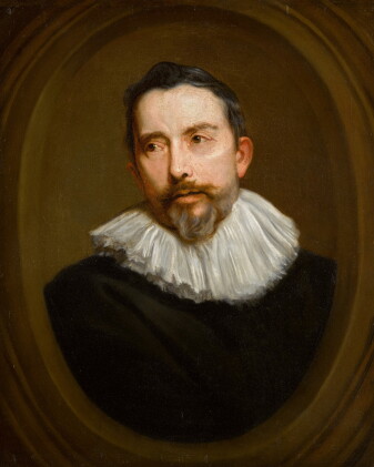 Catalog image of Portrait of a gentleman, bust-length, in a feigned oval