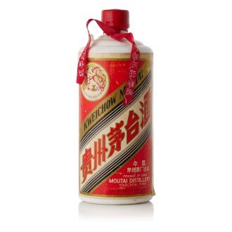 View 1 of Lot 5082: "飛天牌"貴州茅台酒 (大飛天) Kweichow Flying Fairy Moutai 1980's NV (1 BT54)