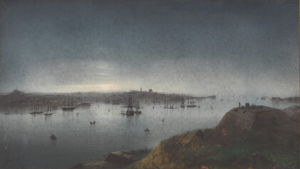 Catalog image of carlo bossoli | the bosphorus, by night