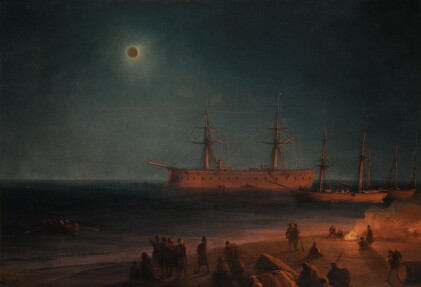 Catalog image of ivan konstantinovich aivazovsky | solar eclipse in feodosia