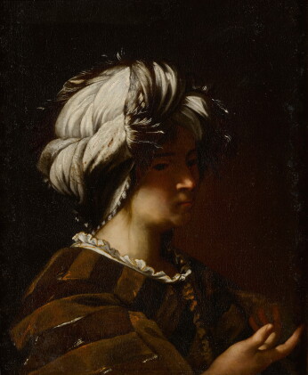 Catalog image of A sybil in a white turban