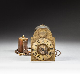 View 1 of Lot 213: Pendule de voyage de 30 heures avec alarme d’époque George II, Londres, vers 1740 et postérieur