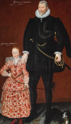 Catalog image of circle of robert peake | portrait of sir edward pytts of kyre wyard and sheriff…