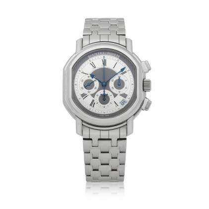 Catalog image of Ref. 247.X.10 Stainless steel chronograph wristwatch with date and bracelet Cir…