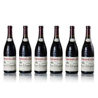 View 1 of Lot 217: Châteauneuf du Pape, Vieux Télégraphe, 'La Crau' 2012  (12 BT)