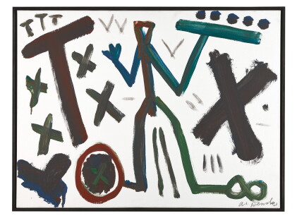 Catalog image of a. r. penck | untitled