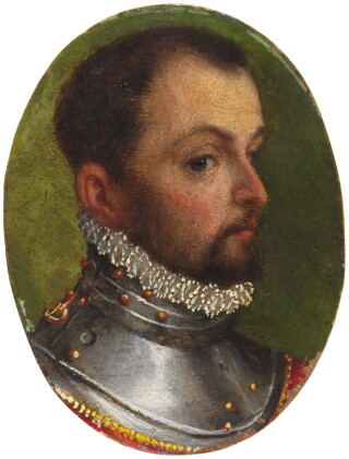 Catalog image of Miniature portrait of a nobleman in armour