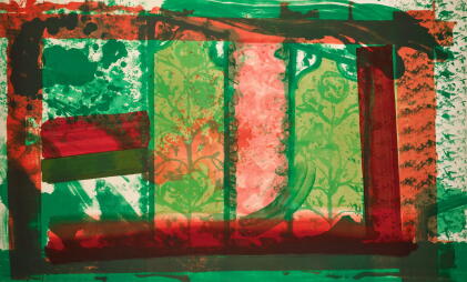 Catalog image of howard hodgkin | bleeding (heenk 67)
