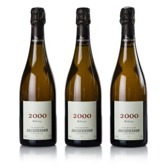 View 1 of Lot 204: Jacquesson Brut Millésime 2000  (3 BT)