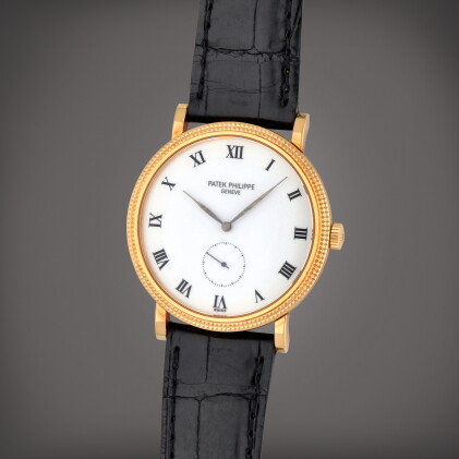 Catalog image of Reference 3919 | A yellow gold wristwatch | Circa 2006
