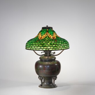 View 1 of Lot 8: "Tyler" Table Lamp
