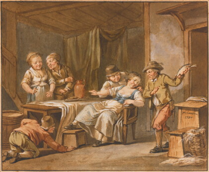 Catalog image of Peasants in a tavern