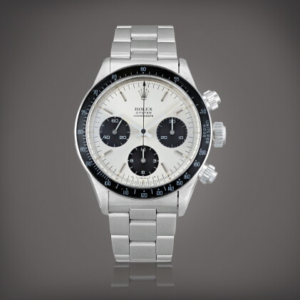 Catalog image of Daytona, 'Sigma Dial' reference 6263 Montre bracelet en acier avec chronographe…