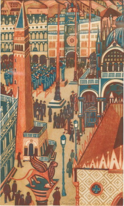 Catalog image of lill tschudi | the band at st. marks square, 1951