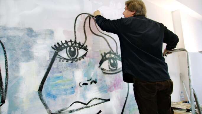 Artist George Condo