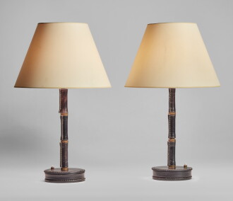 View 1 of Lot 315: Pair of Table Lamps